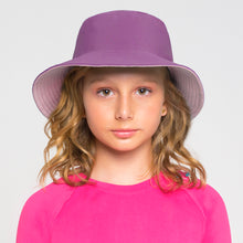 Cargar imagen en el visor de la galería, Image 02: Uv Line Chapeau Souple/Capeline Chapeu California Inf Rosa Bebe Framboesa Upf50+
