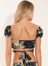 Cargar imagen en el visor de la galería, Model Back: Maaji Haut Top Black Bouquete Antonia Flirt
