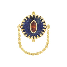 Cargar imagen en el visor de la galería, Model Front: Hipanema Bague Miamor Blue Hipanema

