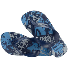 Cargar imagen en el visor de la galería, Image 02: Havaianas Tongs Havaianas Kids Max Street Azul Aco
