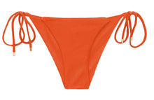 Cargar imagen en el visor de la galería, Product Front: Rio De Sol Bas Bottom Shimmer-Paprica Cheeky-Tie
