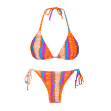 Cargar imagen en el visor de la galería, Product Front: Rio De Sol Ensemble Set Stripes Tri-Inv Ibiza
