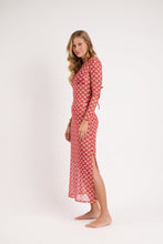Cargar imagen en el visor de la galería, Image 04: Rio De Sol Vêtement De Plage Floral-Scales Dress Lucy
