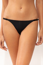 Cargar imagen en el visor de la galería, Gallery: Rio De Sol Bas Bottom Shimmer-Black Cheeky-Noa
