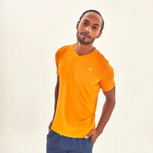 Cargar imagen en el visor de la galería, Image 03: Uv Line T-Shirt Pour Homme T-Shirt Sport Fit Orange Upf50+
