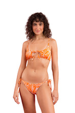 Cargar imagen en el visor de la galería, Model Front: Rio De Sol Ensemble Set Trail-Orange Tank-Tie Ibiza-Comfy
