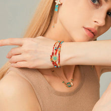 Cargar imagen en el visor de la galería, Image 04: Hipanema Bracelet Metaphor Turquoise Hipanema
