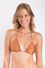 Cargar imagen en el visor de la galería, Gallery: Rio De Sol Haut Top Nocciola Frufru
