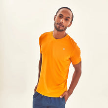 Cargar imagen en el visor de la galería, Image 03: Uv Line T-Shirt Pour Homme T-Shirt Sport Fit Orange Upf50+
