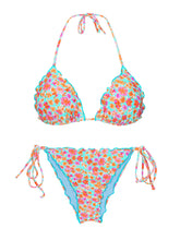 Cargar imagen en el visor de la galería, Product Front: Rio De Sol Ensemble Set Ditsy-Sky Frufru
