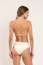 Cargar imagen en el visor de la galería, Model Back: Rio De Sol Bas Bottom Off-White Hotpants
