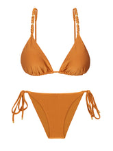 Cargar imagen en el visor de la galería, Product Front: Rio De Sol Ensemble Set Shimmer-Nocciola Lia-Noa Lacinho
