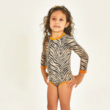 Cargar imagen en el visor de la galería, Image 02: Uv Line Maillot De Bain Bébé Swimsuit Baby Zebra Upf50+
