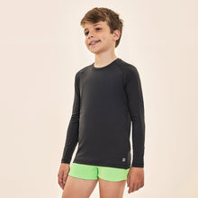 Cargar imagen en el visor de la galería, Image 02: Uv Line T-Shirt Acqua Qr Code Preto Upf50+
