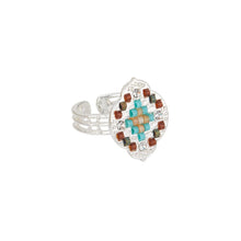 Cargar imagen en el visor de la galería, Product Back: Hipanema Bague Ring Fana Silver Hipanema
