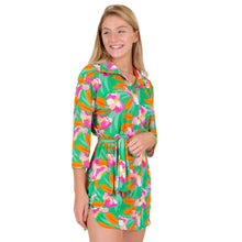 Cargar imagen en el visor de la galería, Gallery: Rio De Sol Chemise Green Bloom Chemise
