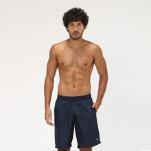 Cargar imagen en el visor de la galería, Model Front: Uv Line Bermuda / Short Pour Homme Shorts New Fit Br Masc Navy Blue Upf50+
