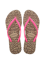 Cargar imagen en el visor de la galería, Image 04: Havaianas Tongs Havaianas Slim Animals Sandgrey/Pink
