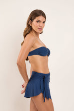 Cargar imagen en el visor de la galería, Image 03: Rio De Sol Jupe De Page Mini Skirt Navy
