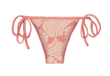 Cargar imagen en el visor de la galería, Product Front: Rio De Sol Bas Bottom Banana Rose Lacinho
