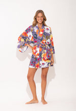 Cargar imagen en el visor de la galería, Image 08: Rio De Sol Robe De Plage Garden-Flower Kimono
