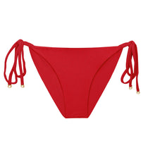 Cargar imagen en el visor de la galería, Product Front: Rio De Sol Bas Bottom Malibu-Malagueta Cheeky-Tie
