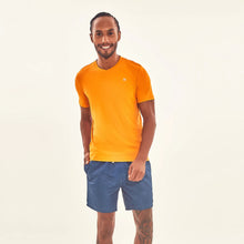 Cargar imagen en el visor de la galería, Gallery: Uv Line T-Shirt Pour Homme T-Shirt Sport Fit Orange Upf50+

