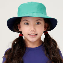 Cargar imagen en el visor de la galería, Image 02: Uv Line Chapeau Souple/Capeline Hat California Inf Navy Blue Lagoa Upf50+

