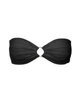 Cargar imagen en el visor de la galería, Product Front: Rio De Sol Haut Top Malibu-Black Mavi
