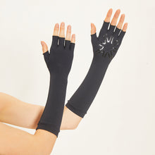 Cargar imagen en el visor de la galería, Image 05: Uv Line Gants Long Gloves Uni Black Upf50+
