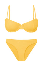Cargar imagen en el visor de la galería, Product Front: Rio De Sol Ensemble Set Malibu-Yellow Balconet Essential-Comfy
