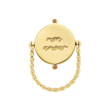 Cargar imagen en el visor de la galería, Model Back: Hipanema Bague Miamor Black Hipanema
