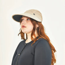 Cargar imagen en el visor de la galería, Image 02: Uv Line Casquette Visor Capri Colors Nac Fem Sand Black Upf50+
