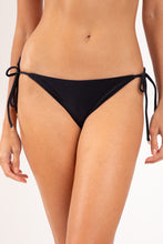 Cargar imagen en el visor de la galería, Gallery: Rio De Sol Bas Bottom Shimmer-Black Ibiza-Comfy-Gold
