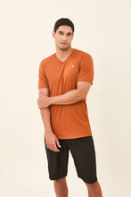 Cargar imagen en el visor de la galería, Gallery: Uv Line T-Shirt Pour Homme T-Shirt Sport Fit Caramelo Upf50+
