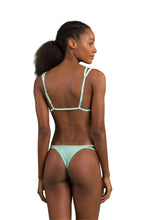 Cargar imagen en el visor de la galería, Model Back: Rio De Sol Bas Bottom Malibu-Menta Mini-Duo
