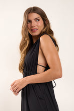 Cargar imagen en el visor de la galería, Image 07: Rio De Sol Vêtement De Plage Black Long Dress Soleil
