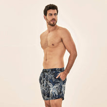 Cargar imagen en el visor de la galería, Image 02: Uv Line Short De Bain Short Acqua Coqueiros Marinho Upf50+
