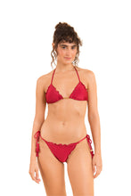 Cargar imagen en el visor de la galería, Model Front: Rio De Sol Bas Bottom Shimmer-Divino Frufru-Fio
