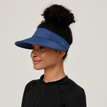 Cargar imagen en el visor de la galería, Image 02: Uv Line Visière Visor Leblon Navy Blue Upf50+
