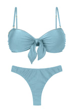 Cargar imagen en el visor de la galería, Product Front: Rio De Sol Ensemble Set Mirante Bandeau-No Nice-Fio
