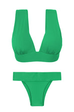 Cargar imagen en el visor de la galería, Product Front: Rio De Sol Ensemble Set Tambourine Halter-Marina Essential-Cos
