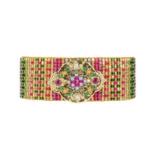 Cargar imagen en el visor de la galería, Product Front: Hipanema Bracelet Cuff Alonzo Gold Hipanema
