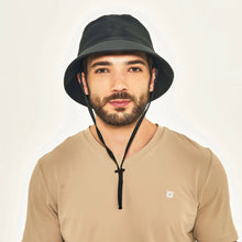 Cargar imagen en el visor de la galería, Model Front: Uv Line Bob Bucket Colors Preto Upf50+
