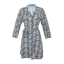 Cargar imagen en el visor de la galería, Product Front: Rio De Sol Chemise Ikat Chemise
