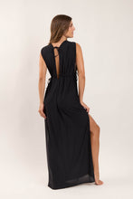 Cargar imagen en el visor de la galería, Image 05: Rio De Sol Vêtement De Plage Black Long Dress Soleil
