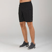 Cargar imagen en el visor de la galería, Model Front: Uv Line Bermuda / Short Pour Homme Shorts New Fit Br Masc Black Upf50+
