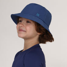 Cargar imagen en el visor de la galería, Image 02: Uv Line Bob Hat Basic Kids Inf Navy Blue Upf50+
