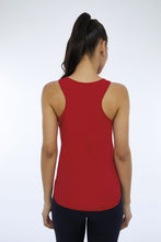 Cargar imagen en el visor de la galería, Model Back: Alto Giro Fitness Haut Regata Skin Fit Inspiracional Vermelho Haute Red
