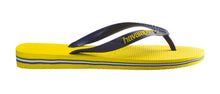 Cargar imagen en el visor de la galería, Model Back: Havaianas Tongs Brasil Logo Citrus Yellow
